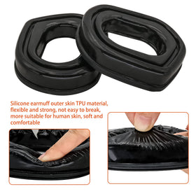 COMBATGEAR gel cross-section detail illustrating cushioning and seal advantage