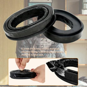 COMBATGEAR silicone ear pads provide a soft seal for better noise isolation.