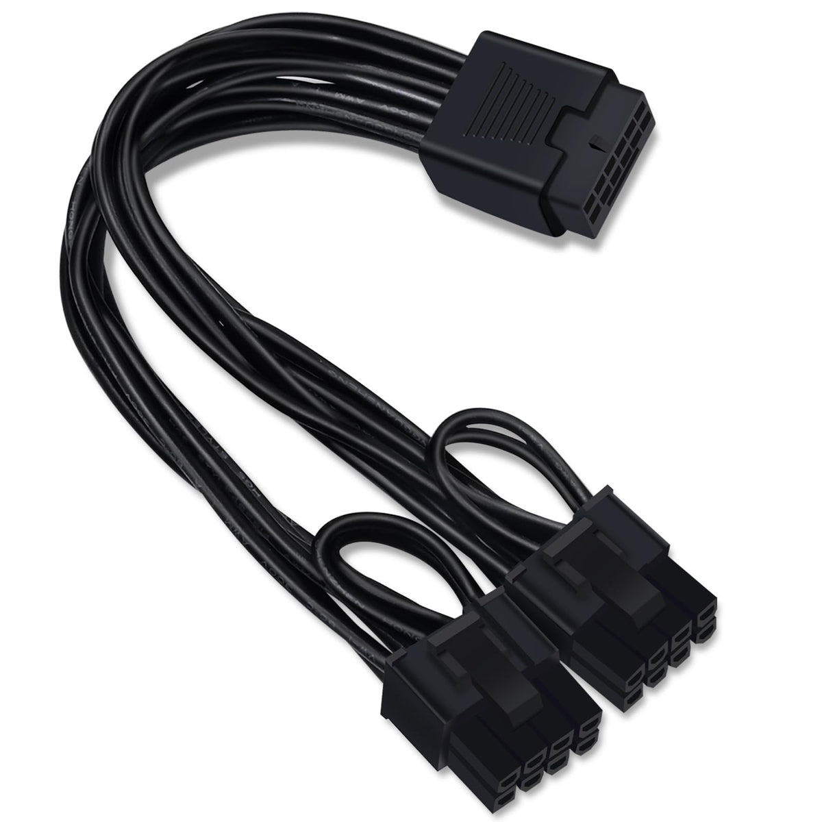 COMeap front view showing 16pin female connector for easy PSU hookup