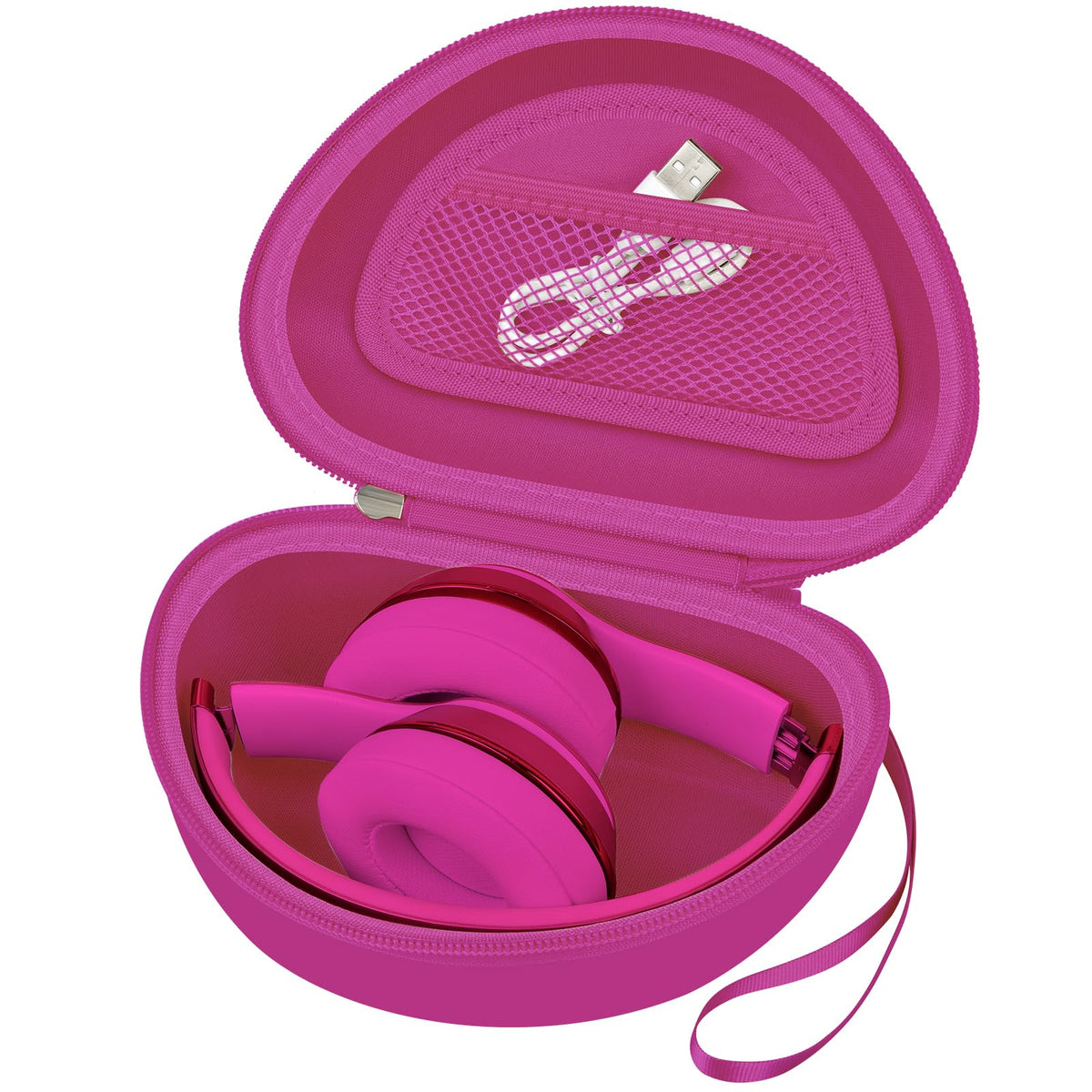 Comecase Beats Solo4 front view case protects headphones during travel