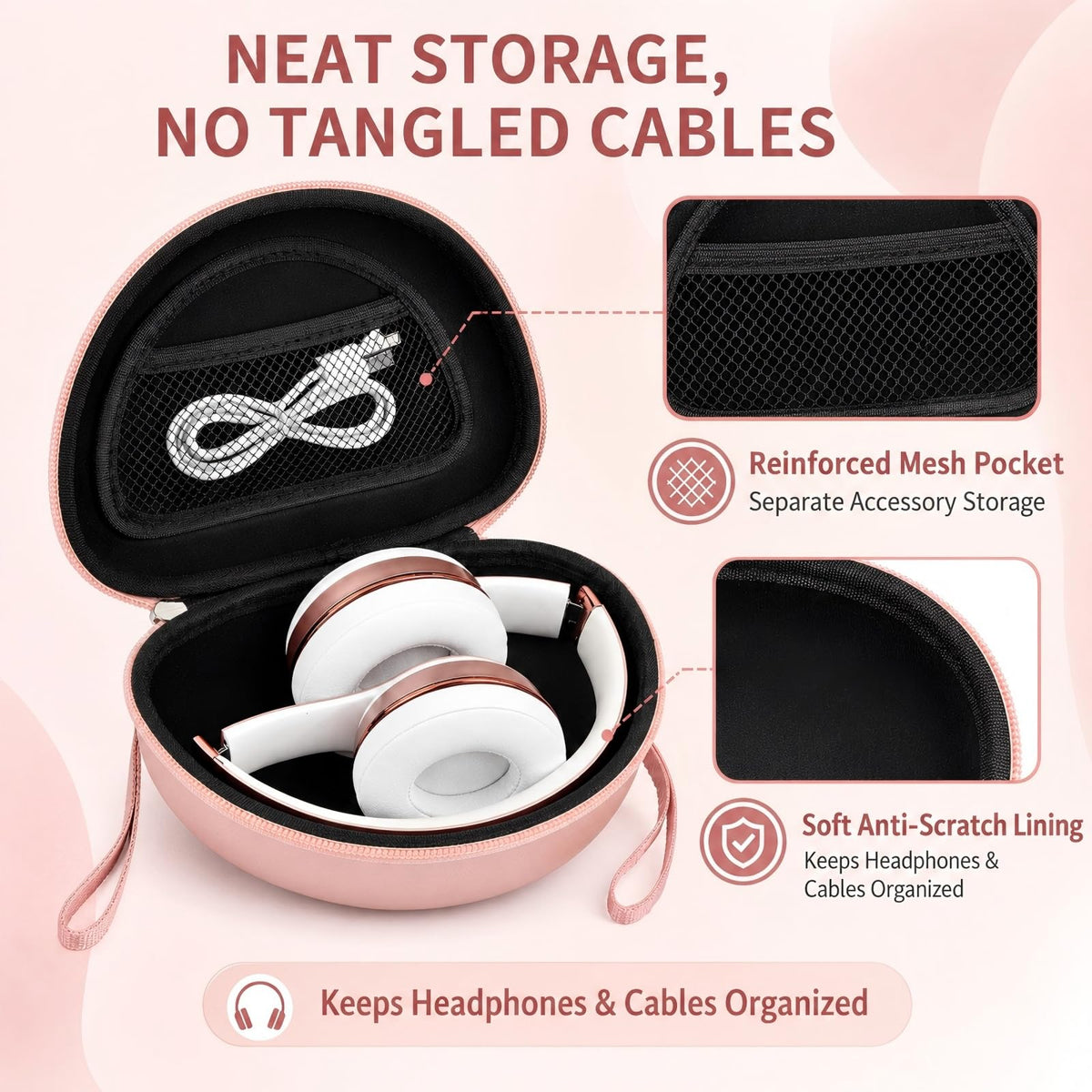 Comecase detachable wrist strap for easy hand carrying