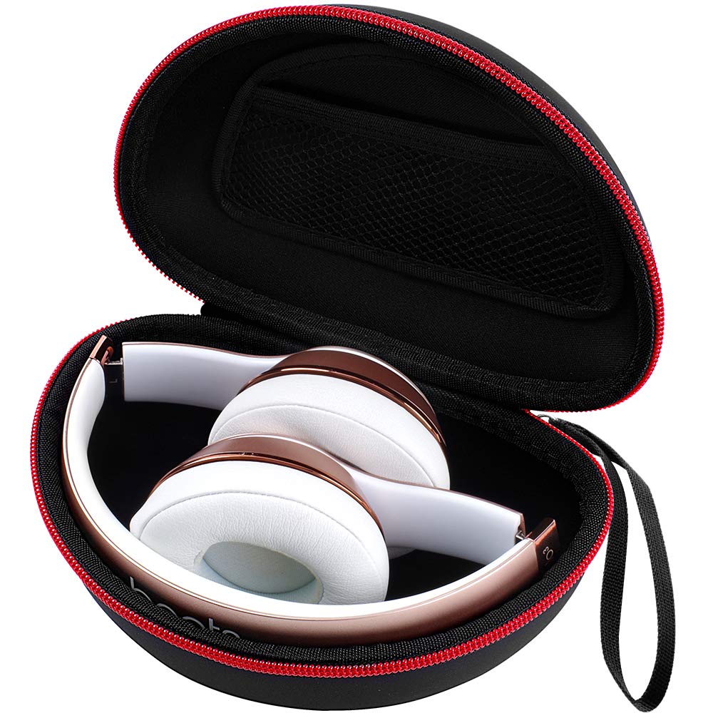 Comecase hard case for Beats Solo 4 foldable fit, protects against bumps during travel.