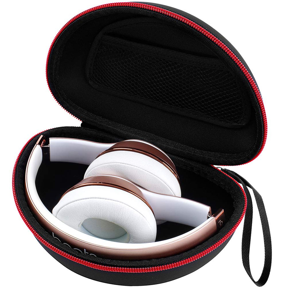 Comecase hard case for Beats Solo 4 foldable fit, protects against bumps during travel.