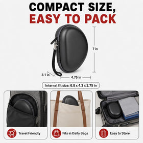 Comecase detachable wrist strap provides quick hand carry