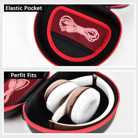 Comecase inner mesh pocket holding cables and charger organized