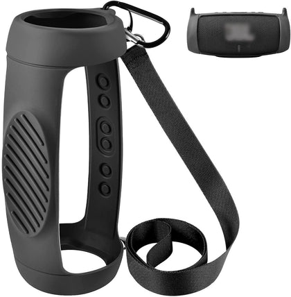 Comecase silicone case close-up for JBL Charge 5 protecting against scratches.