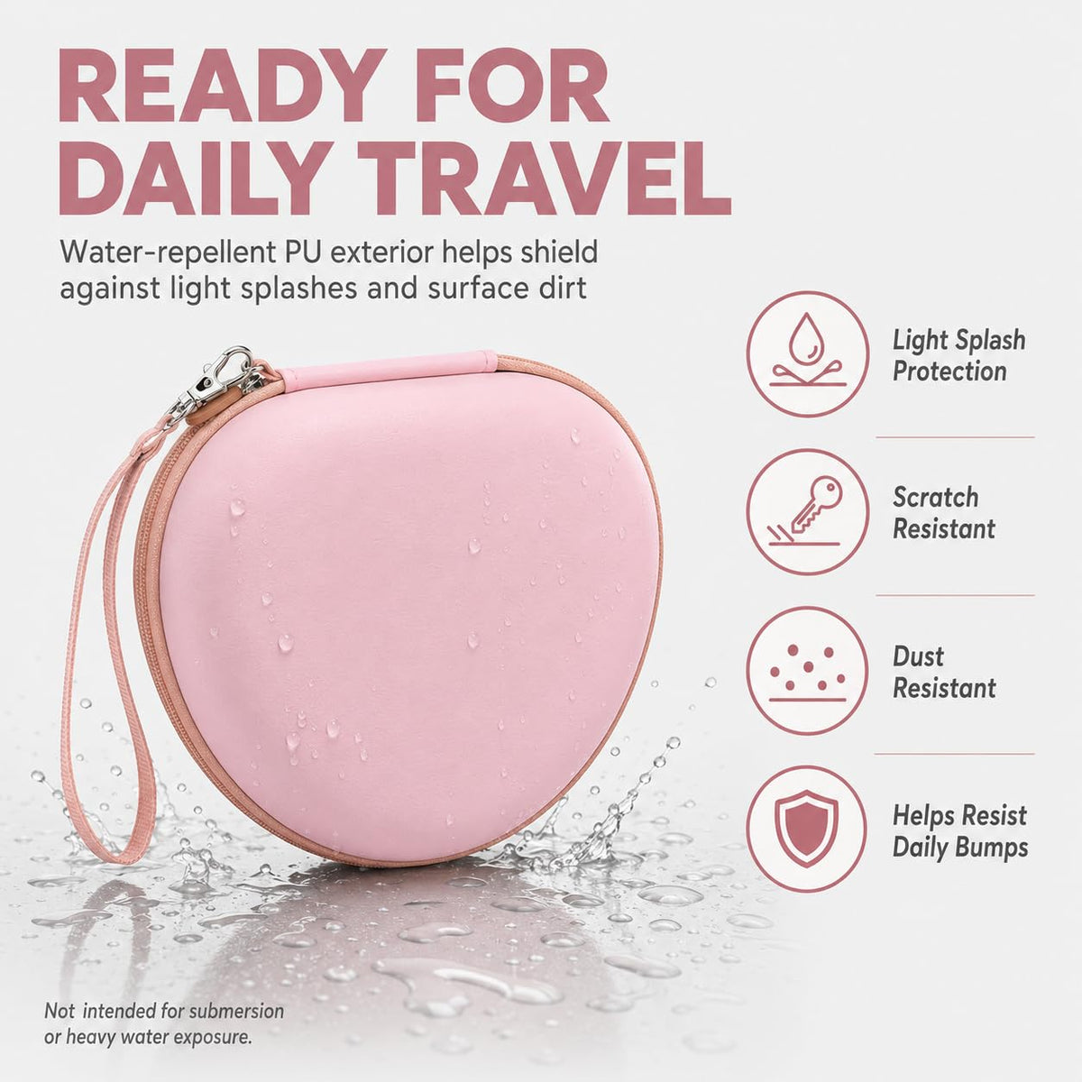 Lightweight at about 110 g for effortless carry.