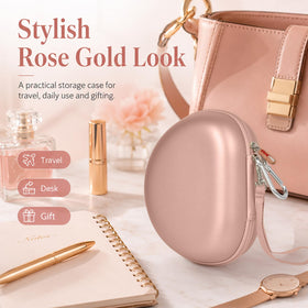 Comecase soft-lined interior closeup protecting earcup surfaces