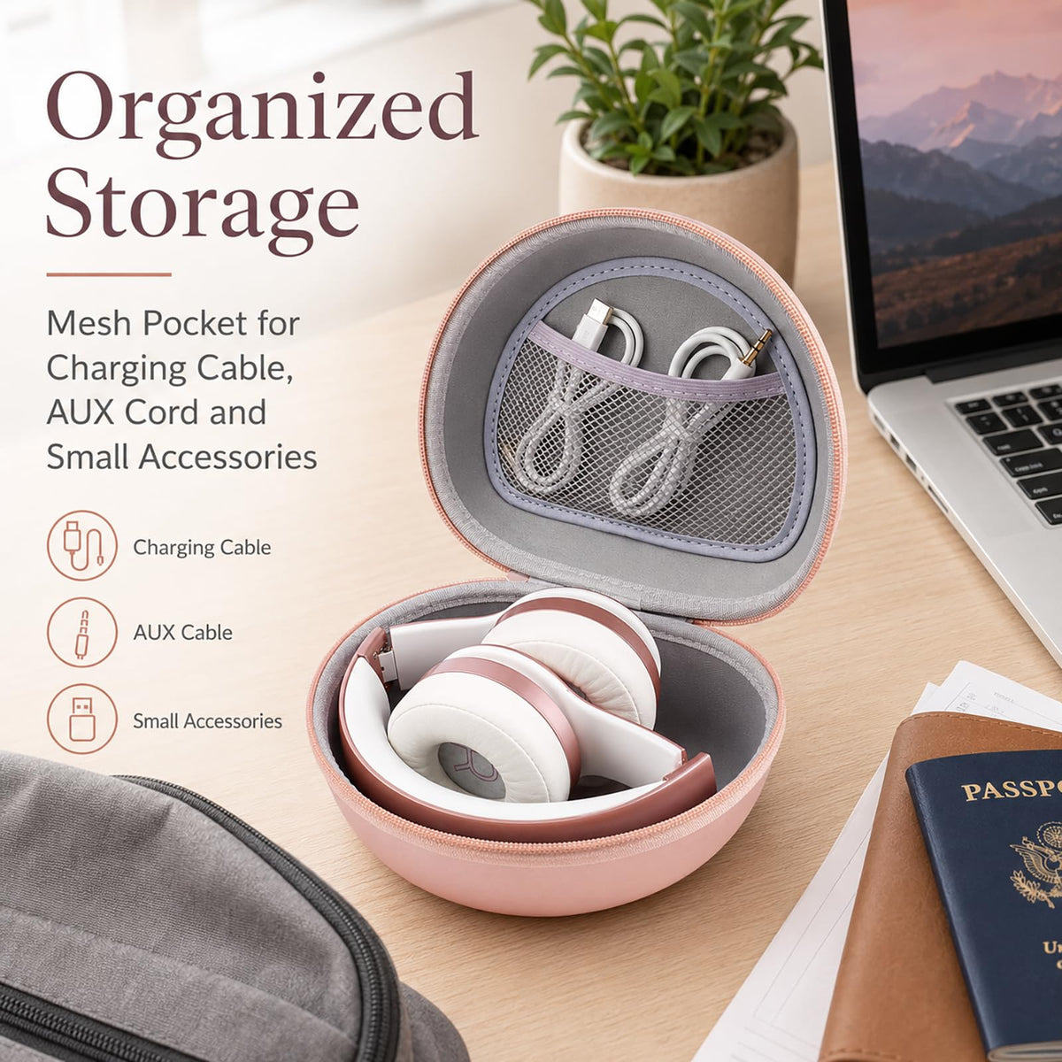 Comecase travel lifestyle shot demonstrating stylish protection on the go