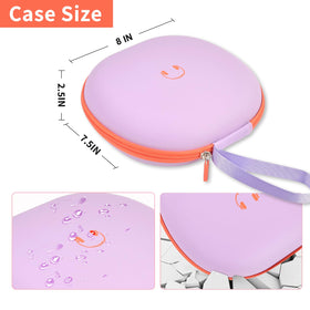 Comecase Tune 660NC purple case features padding to protect headphones