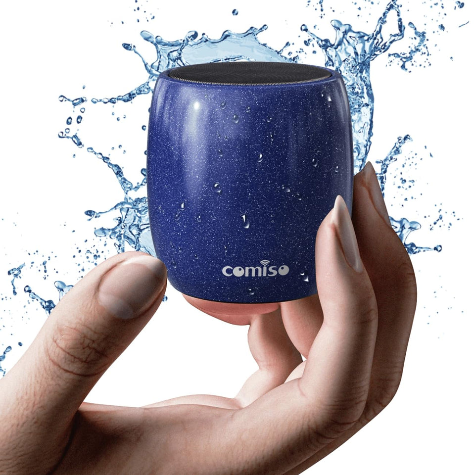 Comiso C17A mini speaker with 360° sound for immersive listening