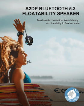 Comiso IP67 waterproof design stands up to poolside and kayaking adventures