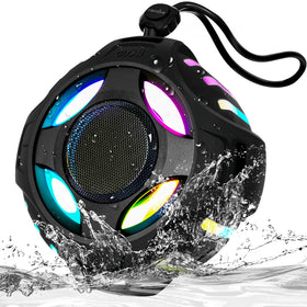Comiso waterproof speaker delivers robust bass for shower and outdoor use