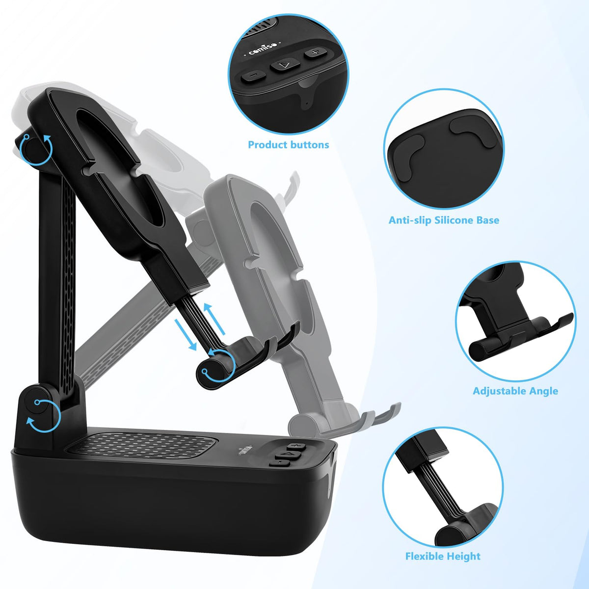 Comiso in-use for hands-free calls during video chats