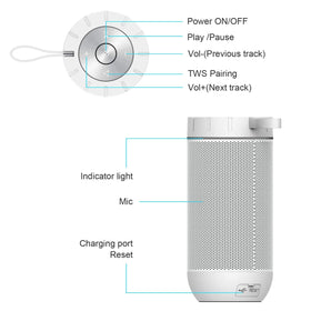 Comiso X26 in-shower use for music while getting ready.