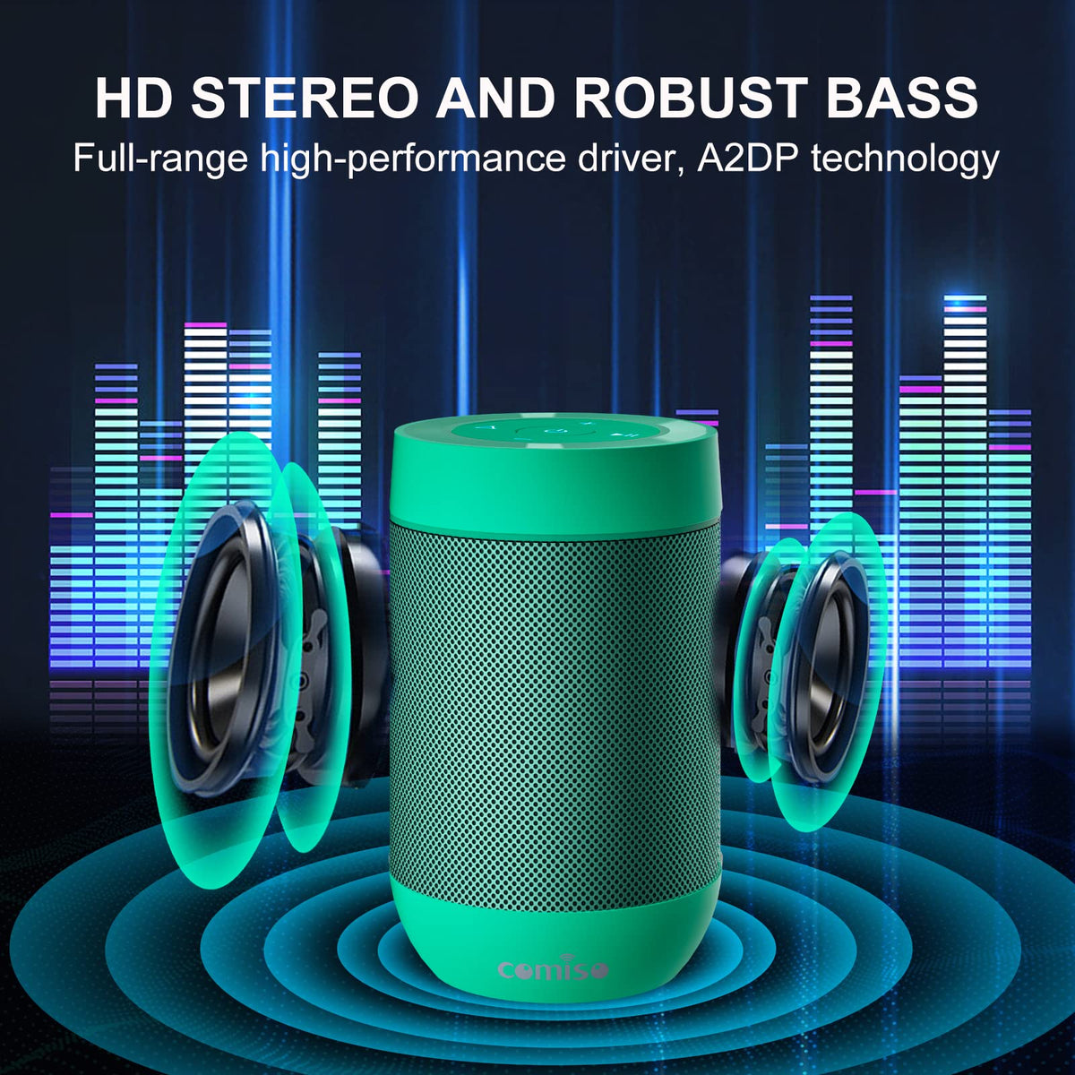 360-degree sound field fills small rooms with immersive audio from Comiso X26M