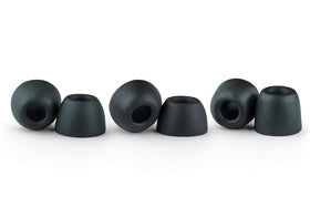 Comply 500 Core round eartip provides secure fit and noise isolation.
