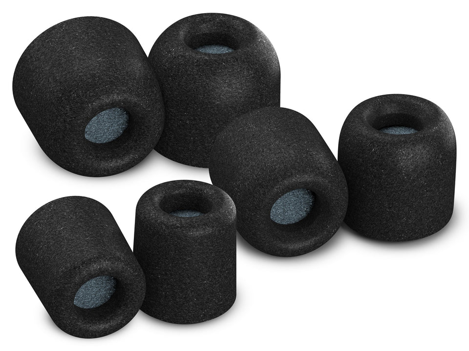 Comply 600 Core memory foam ear tips pack offering secure, comfortable in-ear fit
