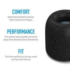 COMPLY Beoplay H5 ear tip upgrade for firm grip and noise isolation.