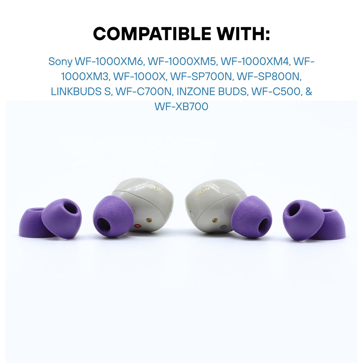 COMPLY foam texture close-up highlighting soft memory foam comfort