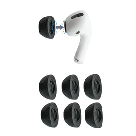 COMPLY front packaging showing product and secure fit benefit