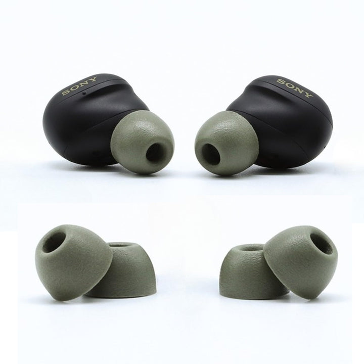 COMPLY front packaging green medium showing three pairs and brand advantage