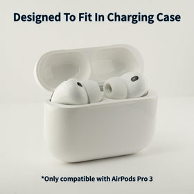 COMPLY earbud tip in ear during commute showing stable fit