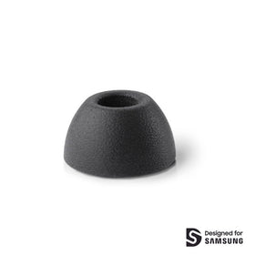 COMPLY Buds2 Pro tip in-ear fit demonstrates secure, stay-put design for active listening.