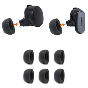 Comply memory foam tip for Bose QuietComfort enhances fit for immersive listening and comfort.