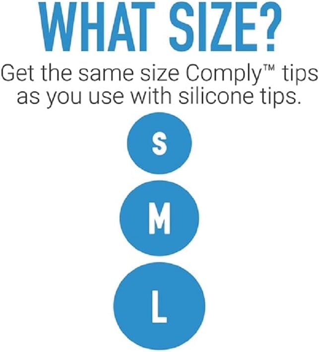COMPLY memory foam tip for Shure earphones is easy to clean and maintain.