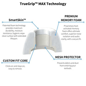 COMPLY sizing chart and guide aiding correct tip size selection