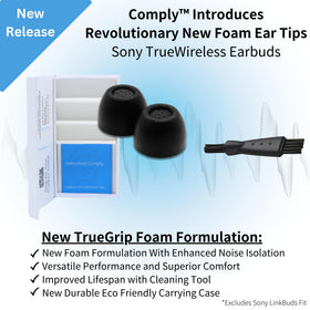 COMPLY foam texture close-up highlighting soft compressible surface