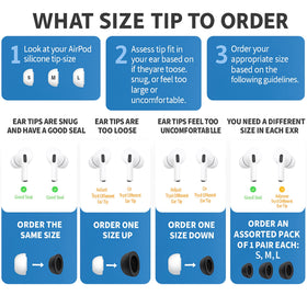 COMPLY cleaning accessories with tips demonstrating easy maintenance