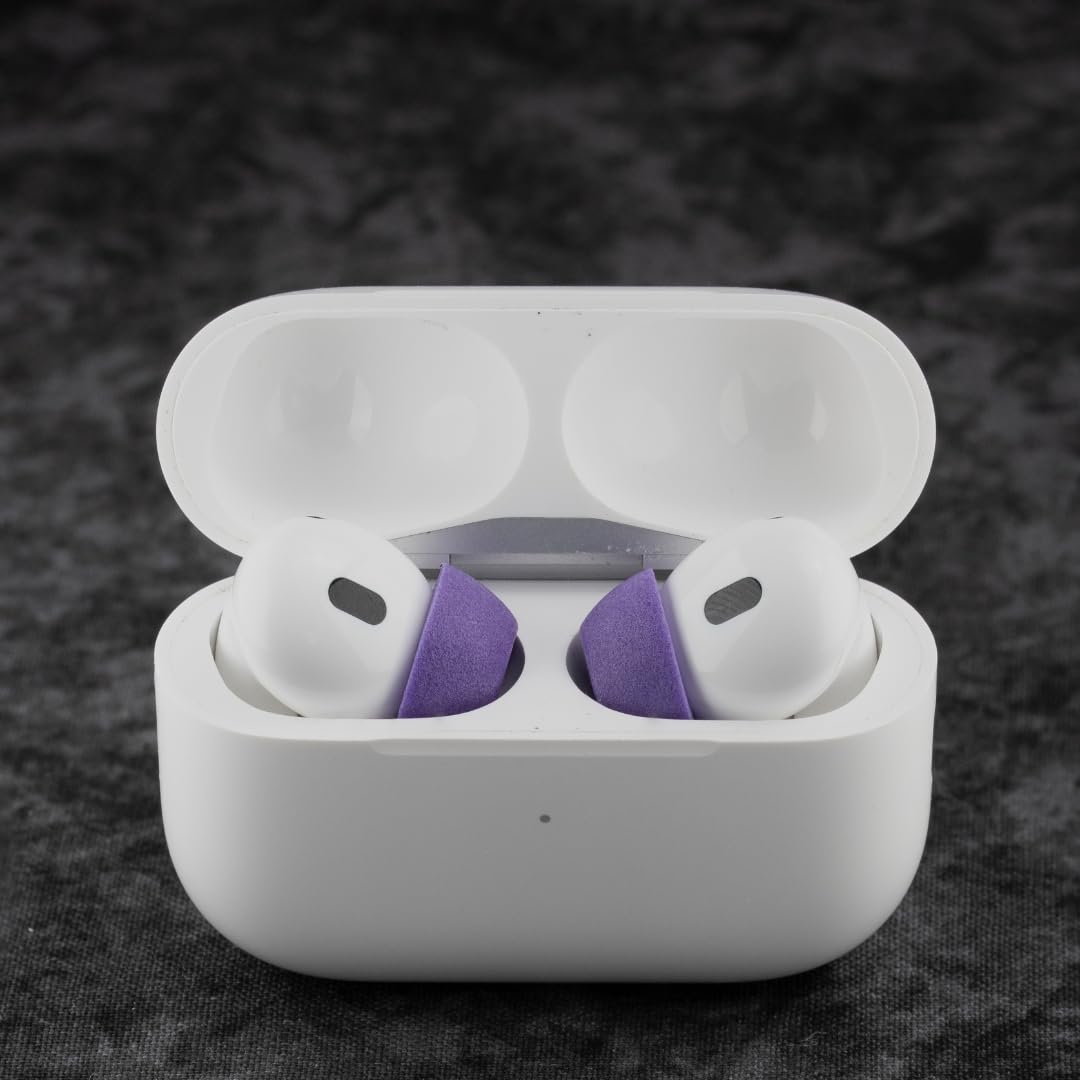 COMPLY earbud tips used during an outdoor run illustrating sweat resistance and stability