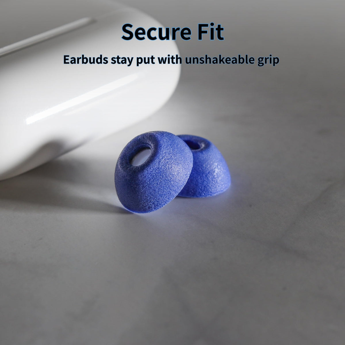 COMPLY three sizes side-by-side demonstrating correct size selection benefit