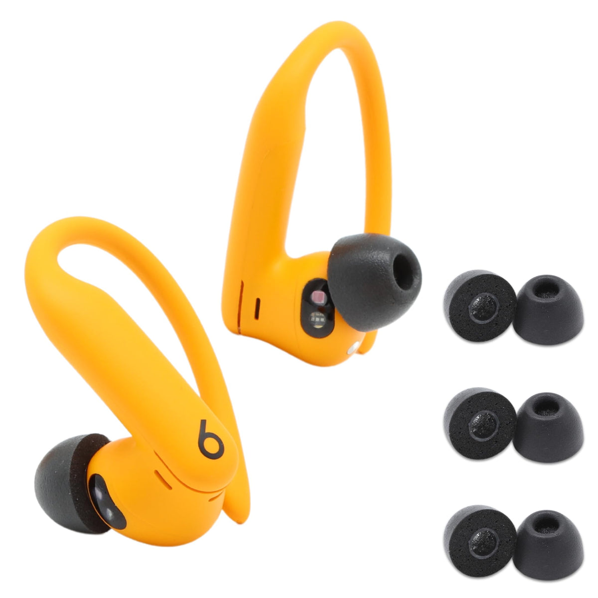 COMPLY TW-400-C comfort memory foam tips for all-day wear and a personalized fit.