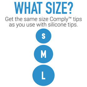 COMPLY TW-170-A memory foam eartip-noise-isolation reduces outside distractions.