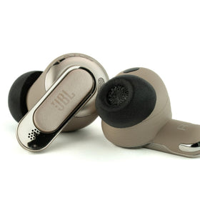 COMPLY TWo-230-A ear tips in hand signaling secure, snug fit