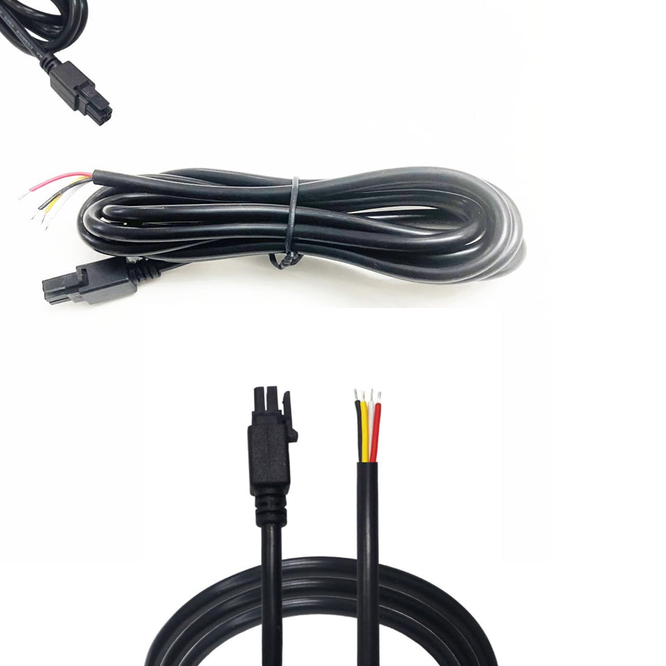 CompuPort 4-pin Molex DC power cable showing secure GPIO connections.
