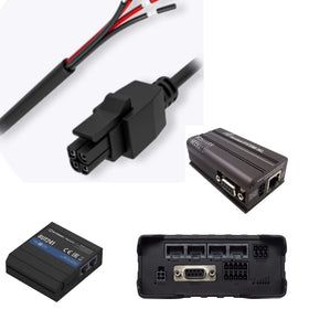CompuPort GPIO-ready cable powering and controlling modems.