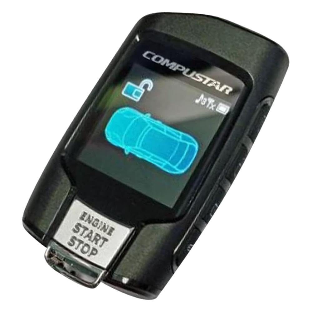 Compustar 2WQ9R LCD remote with clear status display