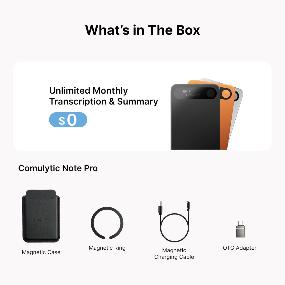 Comulytic app interface for fast syncing and safe data management