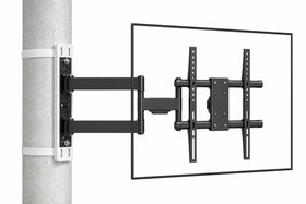 CondoMounts no-drill gazebo TV mount enables outdoor viewing without drilling