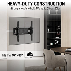 CondoMounts no-drill installation keeps pillars intact and simple.