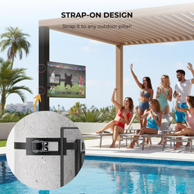 CondoMounts ZeboZap 360° rotating mount for versatile outdoor viewing angles