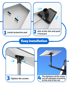 CONPEX stainless steel pipe adapter withstands hurricane-strength weather