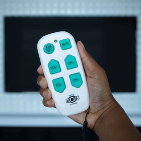 Continuus EasyMote quick-search helps with fast code lookup for TVs.