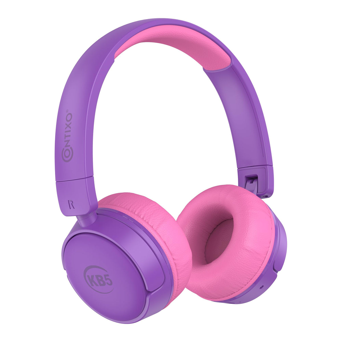 Contixo KB5 kids headphones foldable for portable listening