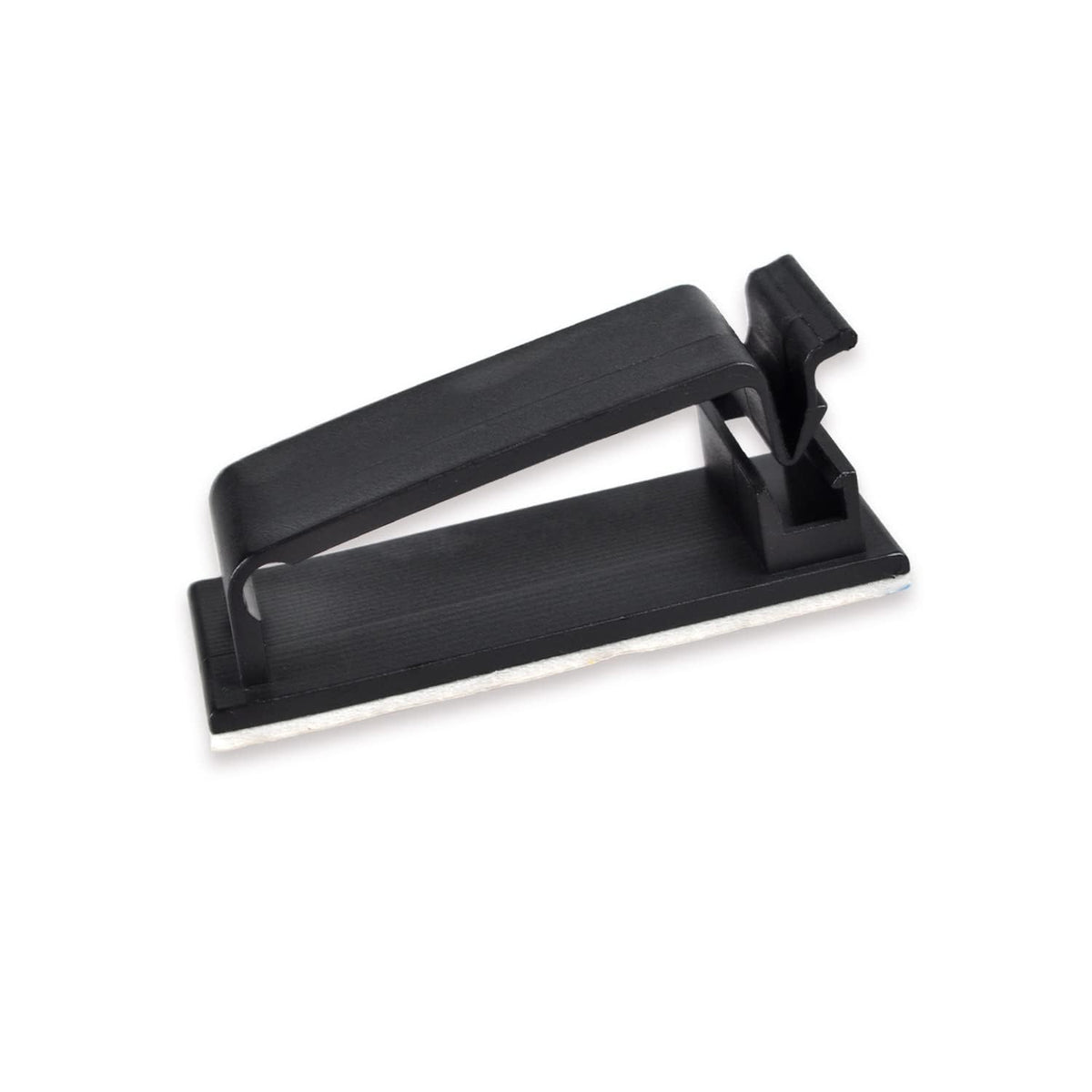 Conwork clip close-up showing durable plastic and secure grip benefit