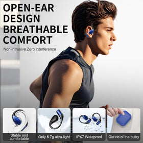 Conyat earbud close-up showing 14.2mm driver detail for fuller sound
